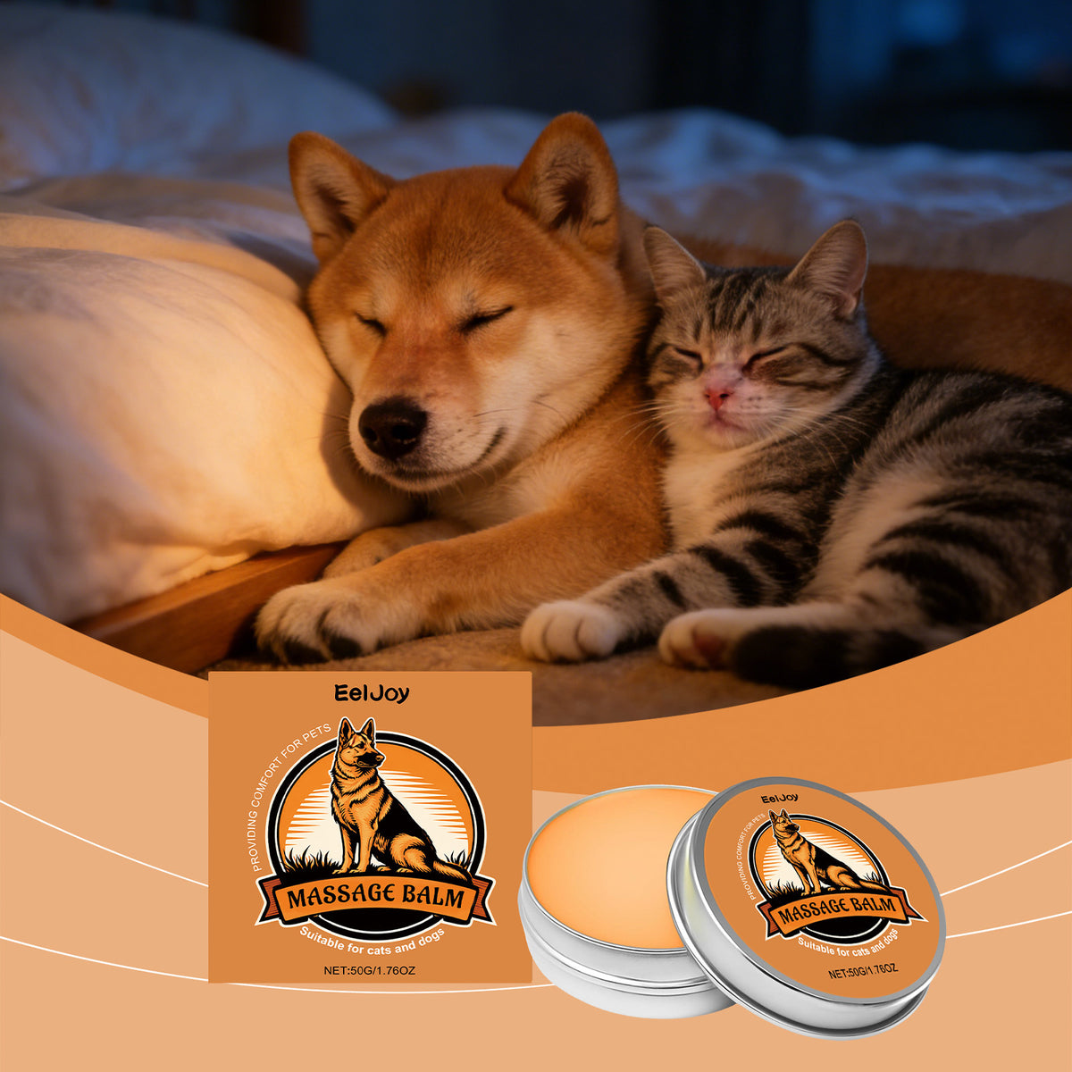 Pet Joint Care Cream 50g - Support Pet Mobility & Joint Health