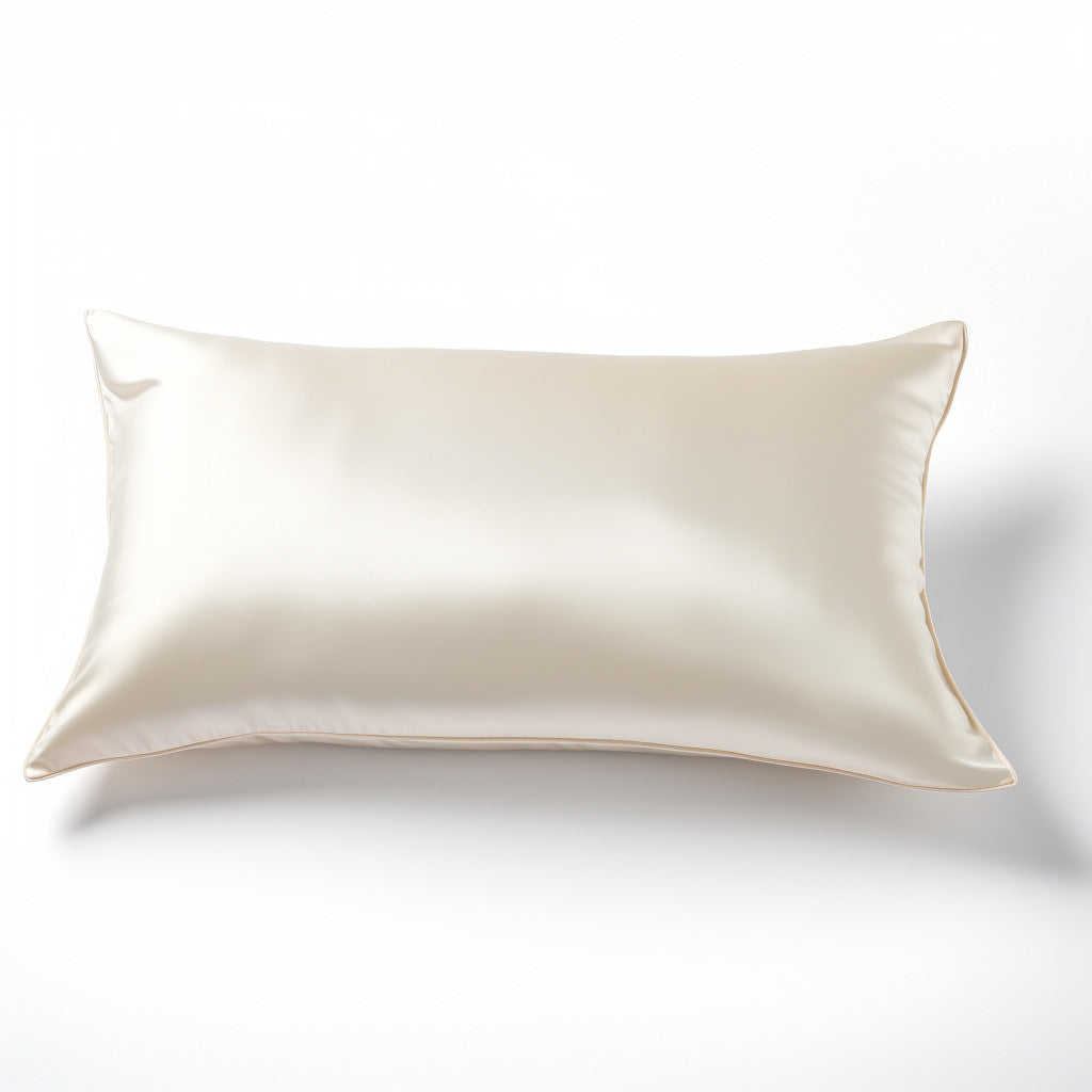 Double-Sided Silk Pillowcase with Zipper - 51x66cm & 51x76cm Options