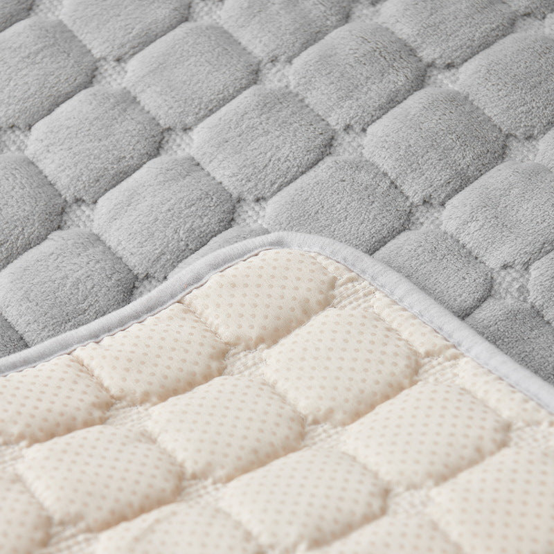 Non-Slip Plush Sofa Cushion Cover - Warm Nordic Dust Protector
