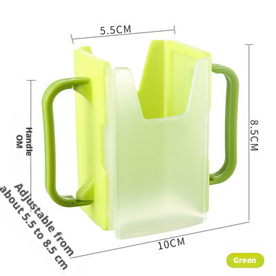 Kitchen Cup Holder - Thickened Pink Milk Cup Holder - 1 Piece