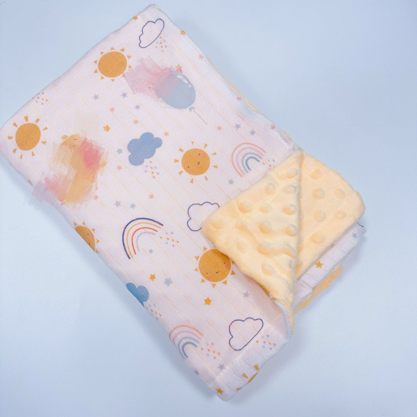 Baby Beanbag Blanket - Soft Cotton Nursery Bedding for Newborns & Toddlers