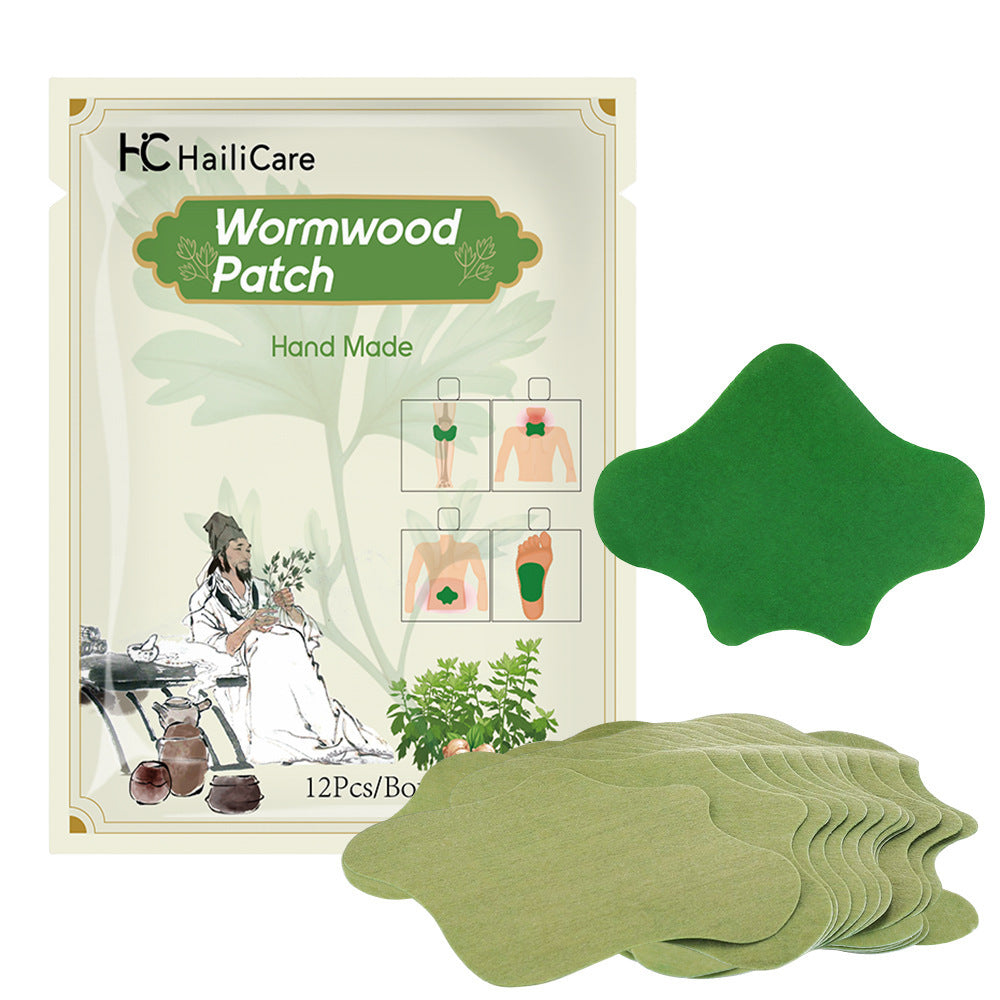 Herbal Knee, Lumbar, Cervical & Foot Patch Set for Pain Relief - 12 Patches