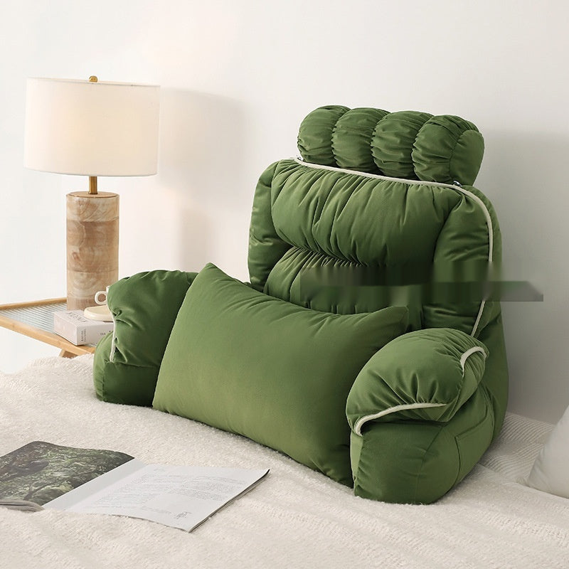 Backrest Pillow for Sofa Bed Support Cushion Neck and Waist Support