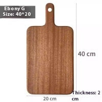 Wooden Vegetable Cutting Board with Handle - Kitchen Food Prep Board