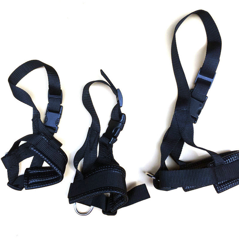 Adjustable Nylon Dog Muzzle for Barking Biting & Drinking Breathable Comfort