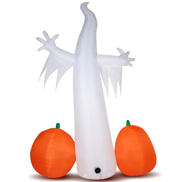 11.8 FT Halloween Inflatable Ghost Pumpkin Decoration