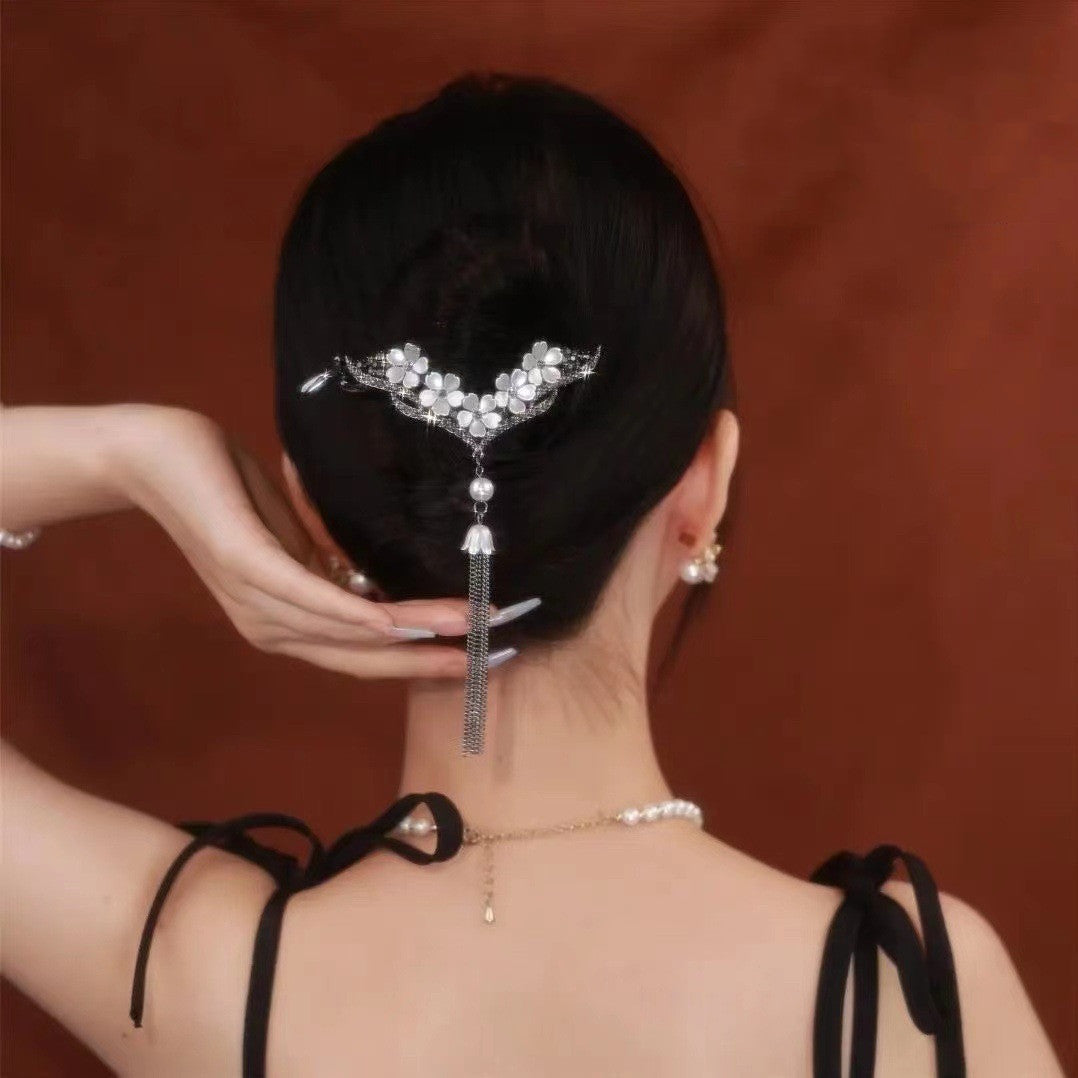Women's Alloy Zircon Hairpin with Twist Clip - Multiple Colors