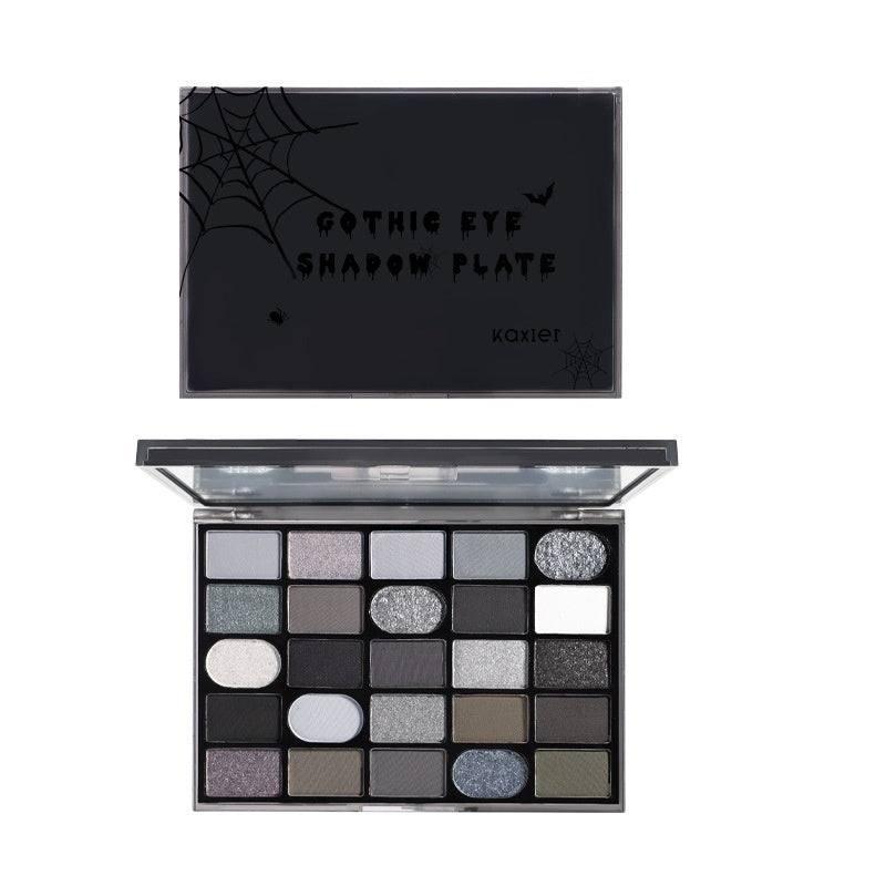 Goth Eye Shadow Palette - Multi-purpose Shimmer Matte Color Set for Eye Makeup
