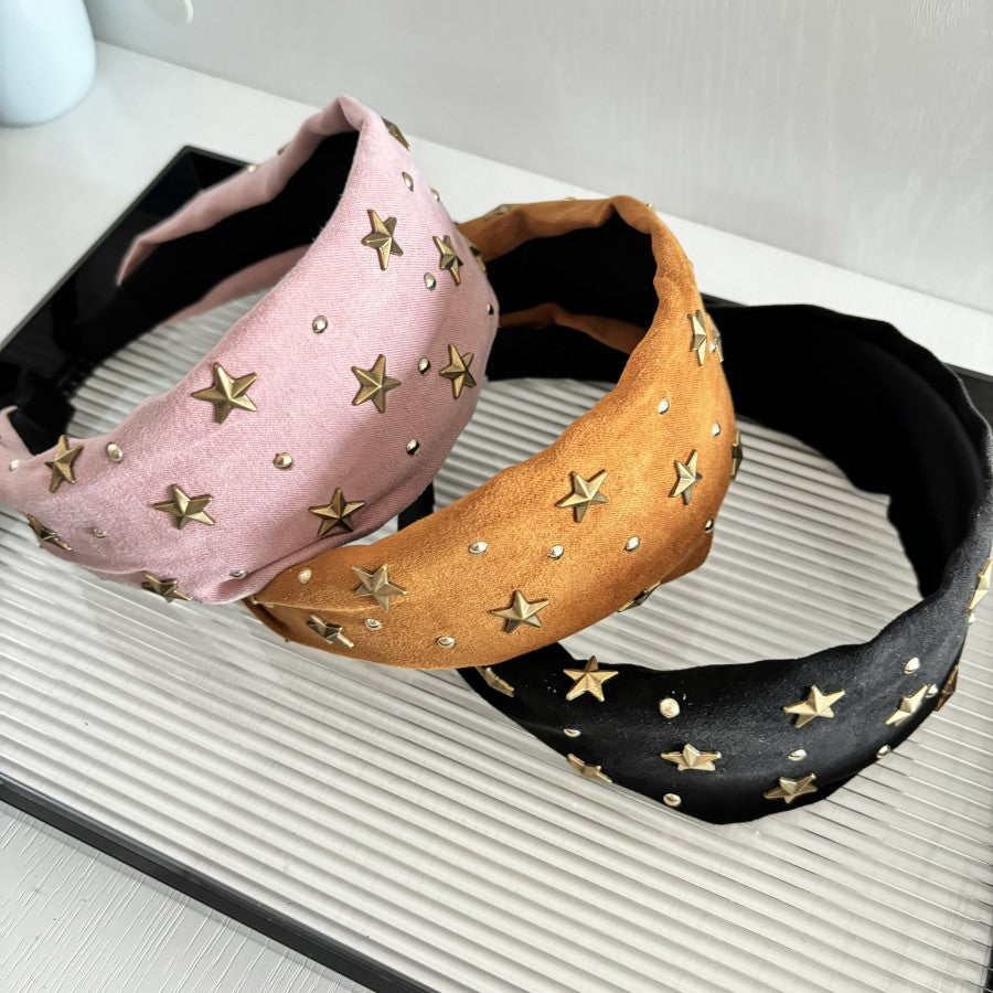 All-Match Rivet Headband for Women - Simple, Stylish Hair Accessory