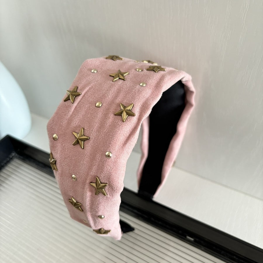 All-Match Rivet Headband for Women - Simple, Stylish Hair Accessory