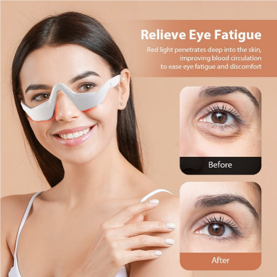 Eye Massager Glasses for Eye Fatigue Relief, Wrinkle & Dark Circles Reduction