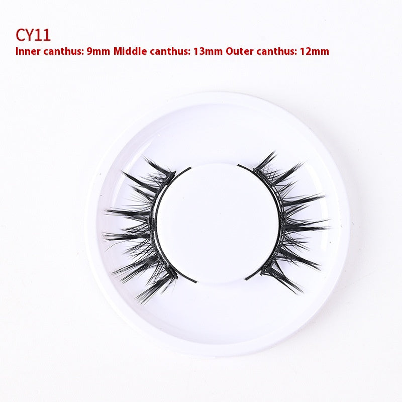 Magnetic Glue-Free False Eyelashes - Natural Look, Long-Lasting, Collection Use