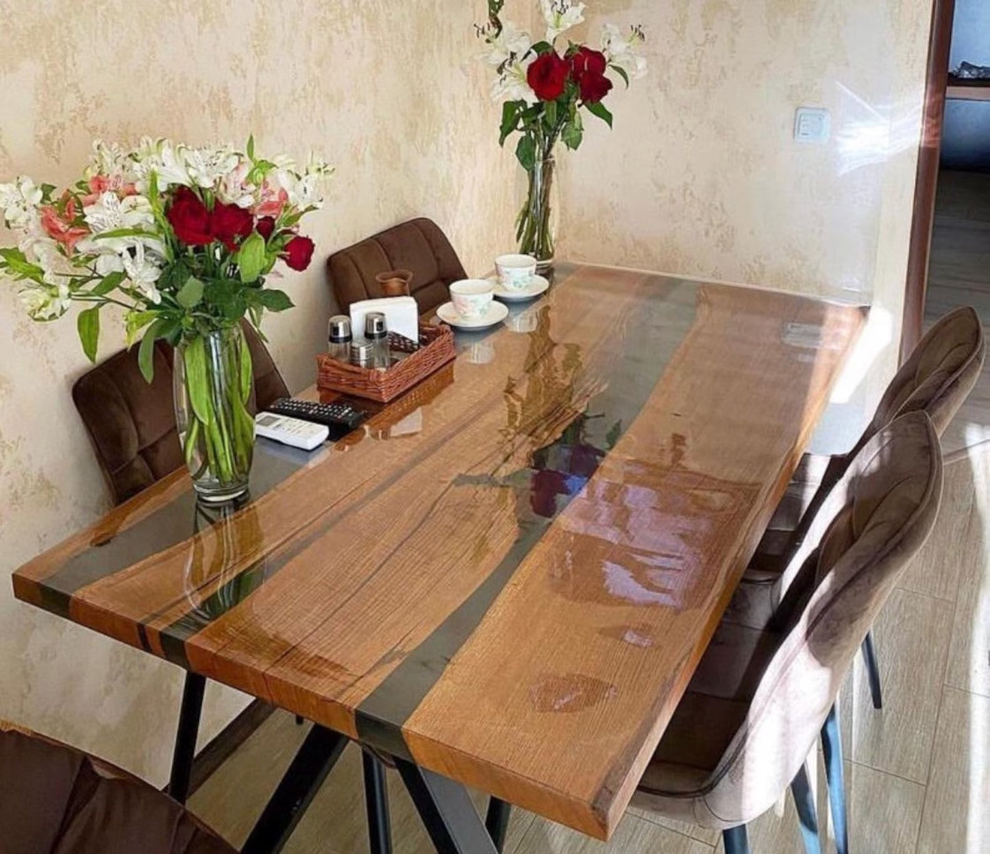 Clear Table Protector Mat - 1.5mm Waterproof PVC Cover for Dining