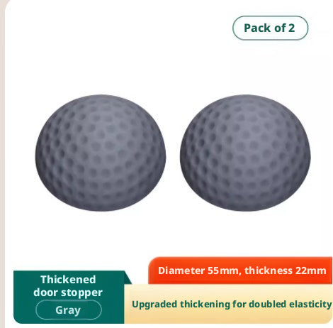 Anti-Collision Silicone Mat - White, Pack of 1, Protective Floor Cover