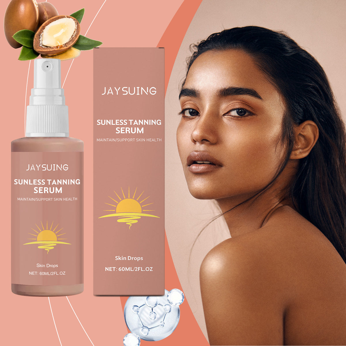 Herbal Sun-free Black Care Solution Moisturizing