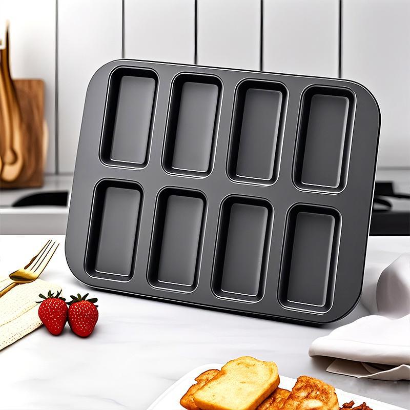 Square Baking Pan Mold Multiple Sizes Non-Stick Carbon Steel Kitchen Tool