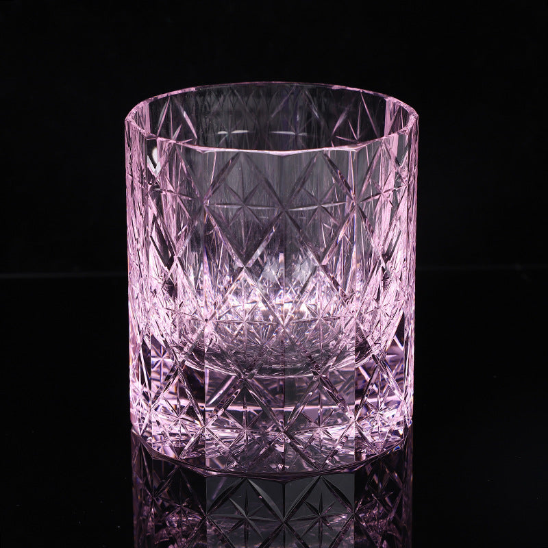 Lead-Free Crystal Whiskey Shot Glasses - 1-100ML Drinkware for Home Bar