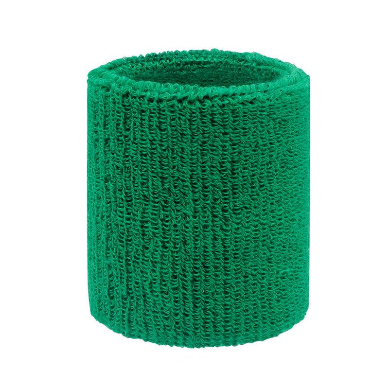 Sweat-Wicking Wristband - Rainbow Green 8x8cm