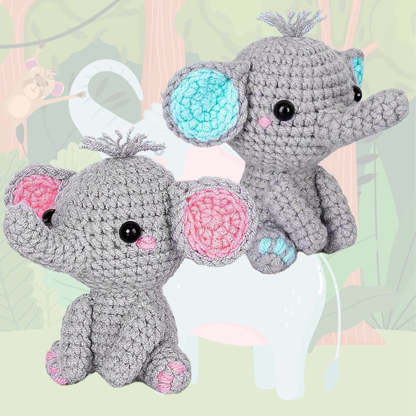 Crochet Kit for Beginners - Complete DIY Knitting Supplies