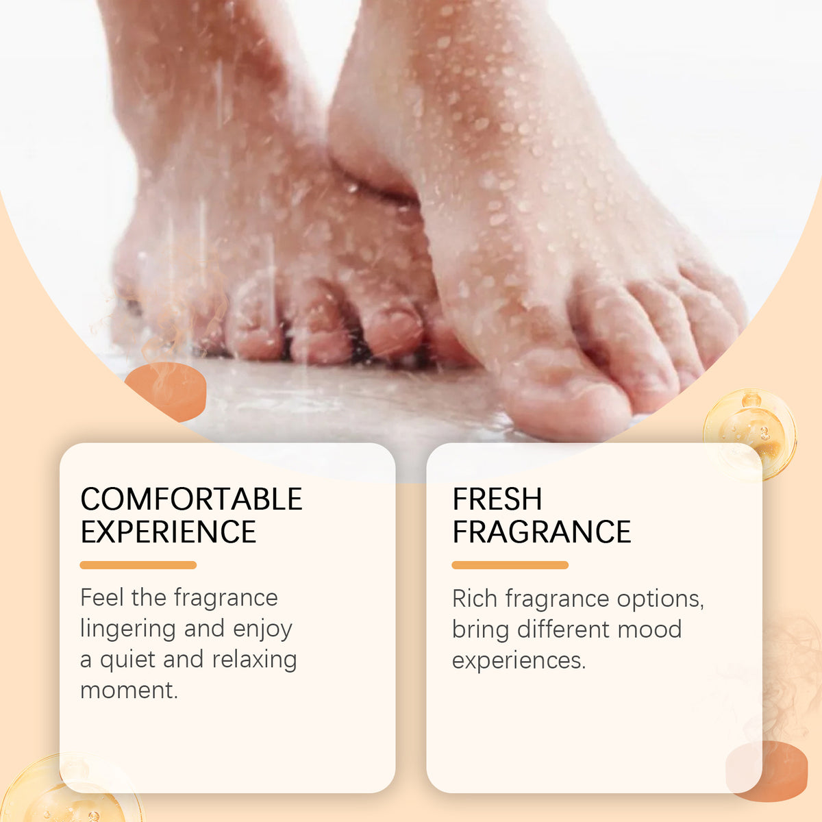 Aromatherapy Body Cleansing Sheets - Gentle Bath Wipes 240g