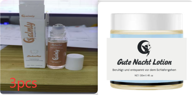 Tooth Pain Relief Ball & Body Cream Set - Rolling Ball Care Products