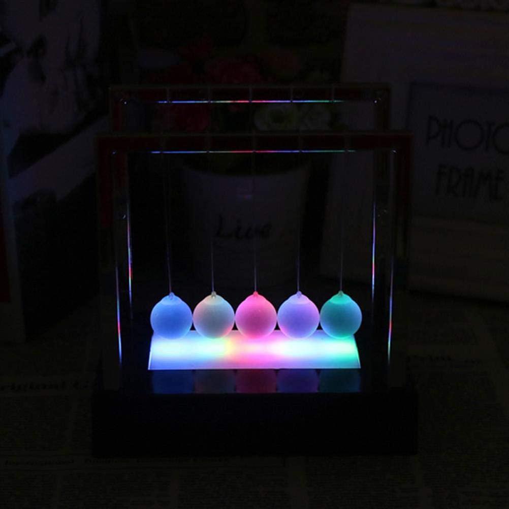 LED Newton's Swing Ball - Decorative Science Desk Toy