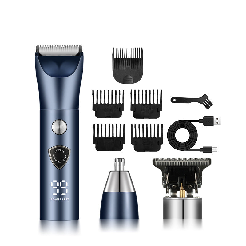 Electric Body Hair Clipper – USB Rechargeable Grooming Kit