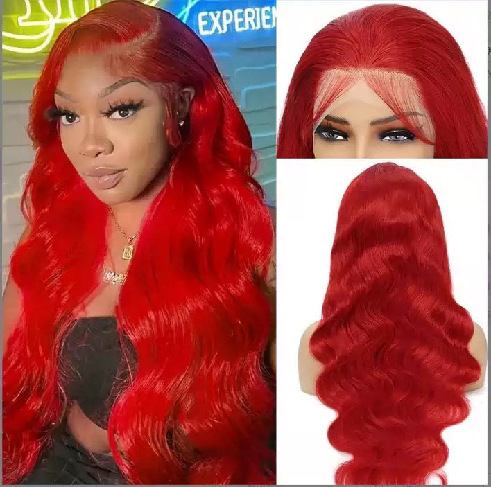 Colorful Curly Wigs for Women - Long Big Wave Synthetic Hair Extensions