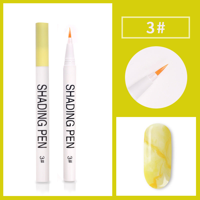 Nail Art Shading Fluid Pen Set for Professional Manicure and Nail Design