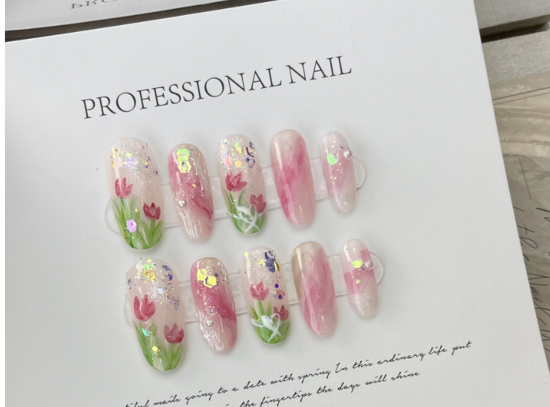 Nude Cinnamon Nail Art Kit - Multiple Sizes