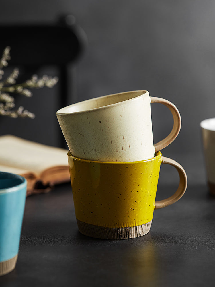 Personalized Ceramic Drinking Mug - Custom Milk Cup for Home & Kitchen