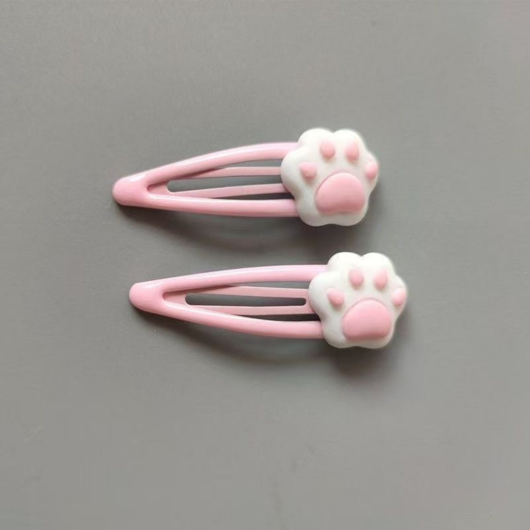 Cute Cartoon Cat Claw Hair Clip - Pink Claw Hair Accessory for Women