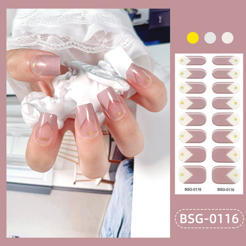 Gel Nail Stickers - Cartoon & Flower Designs