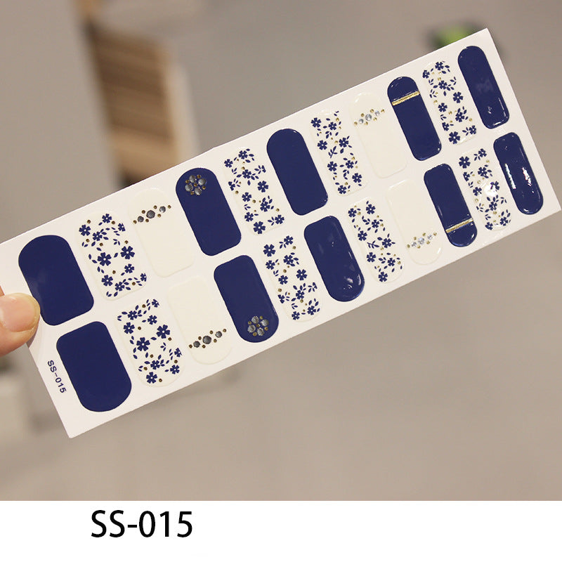 Waterproof Nail Glitter Stickers