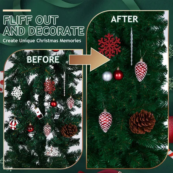 Christmas Artificial Tree Archway Decoration - PVC Holiday Frame