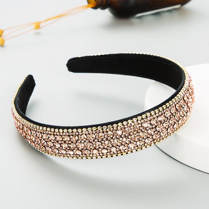 Women's Rhinestone Hair Band Headband