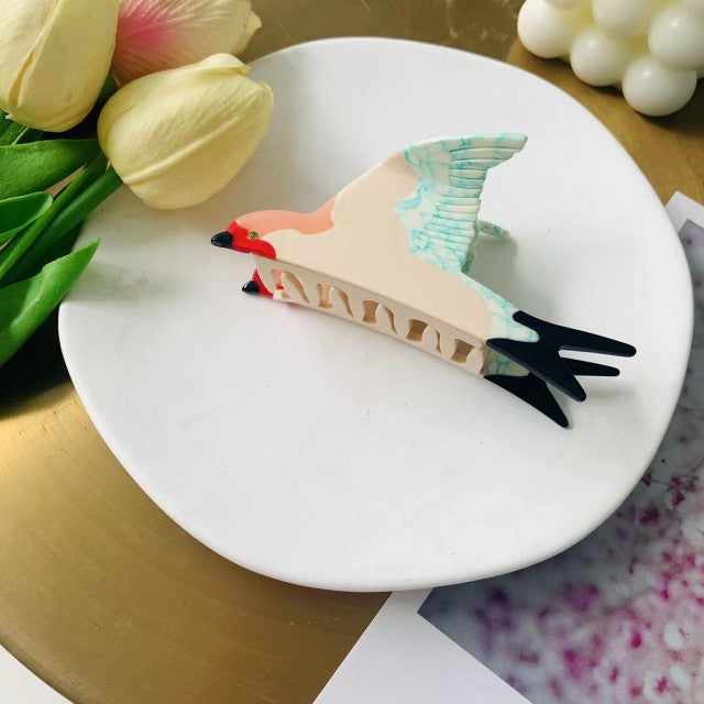 Swallow Design Hair Grip - Multiple Colors