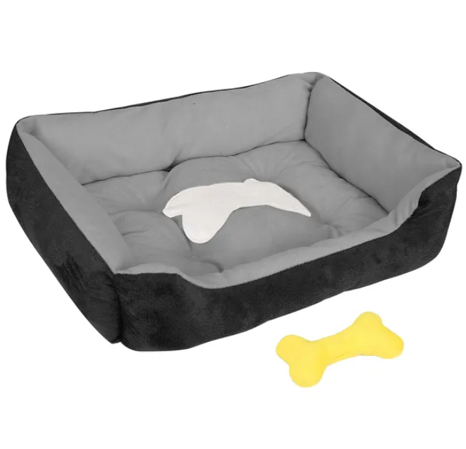 XXL Fleece Dog & Cat Bed Cozy Nest Sofa Cushion for Pets