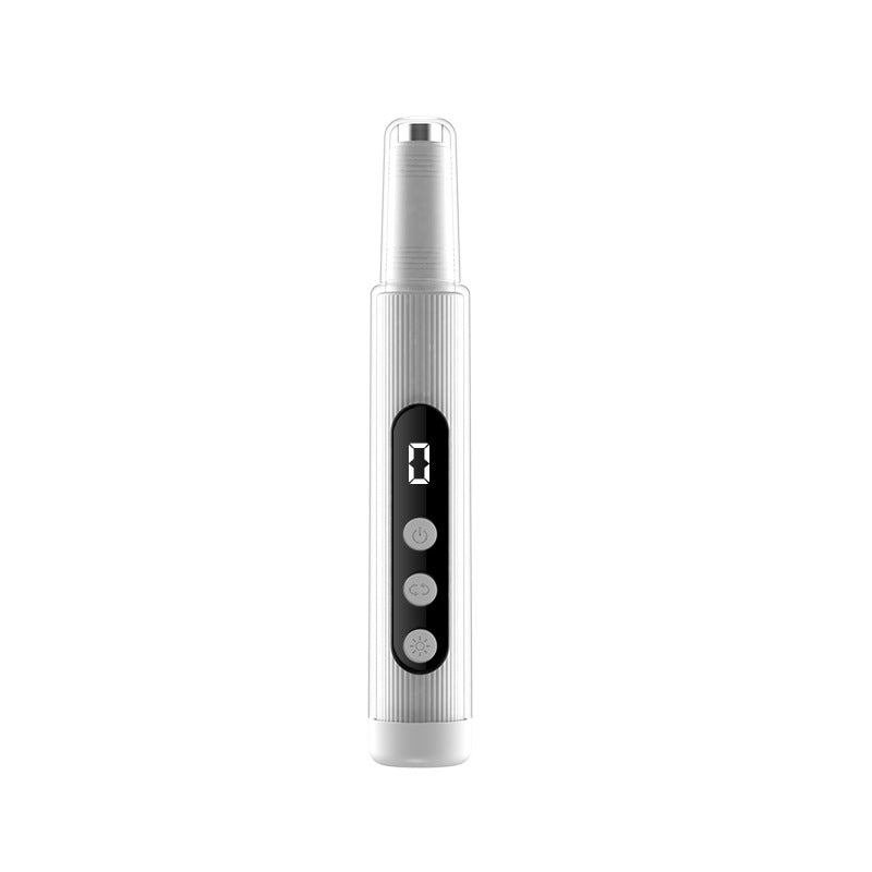 Rechargeable 2-in-1 Electric Nail Grinder with LED Light - Manicure & Pedicure Tool