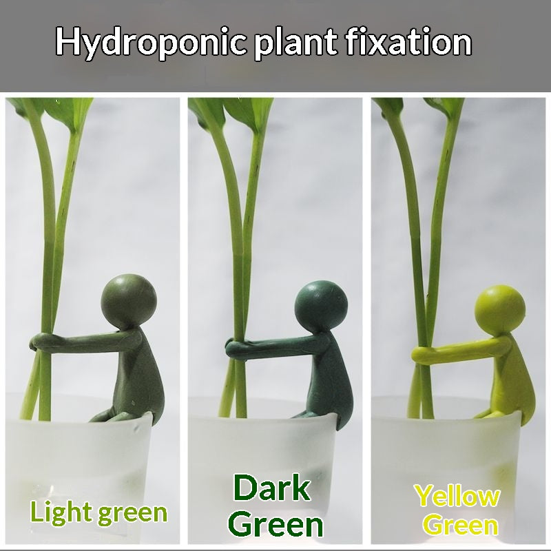 Hydroponic Plant Support Holder for Gardening - Anti-Tip Plastic Support