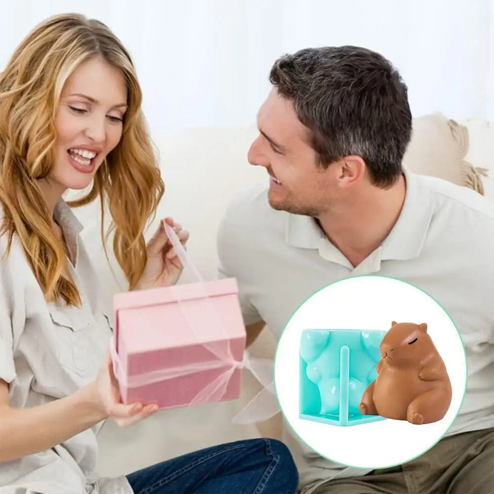 Silicone Mousse Mold with Cartoon Dolphin Design for Cakes Chocolates Ice Cubes