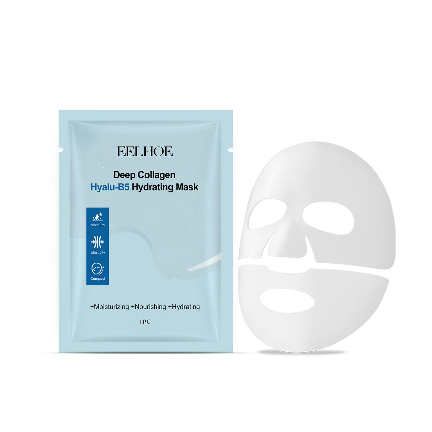 Collagen B5 Hydrating Facial Mask - Deep Moisturizing & Skin Firming