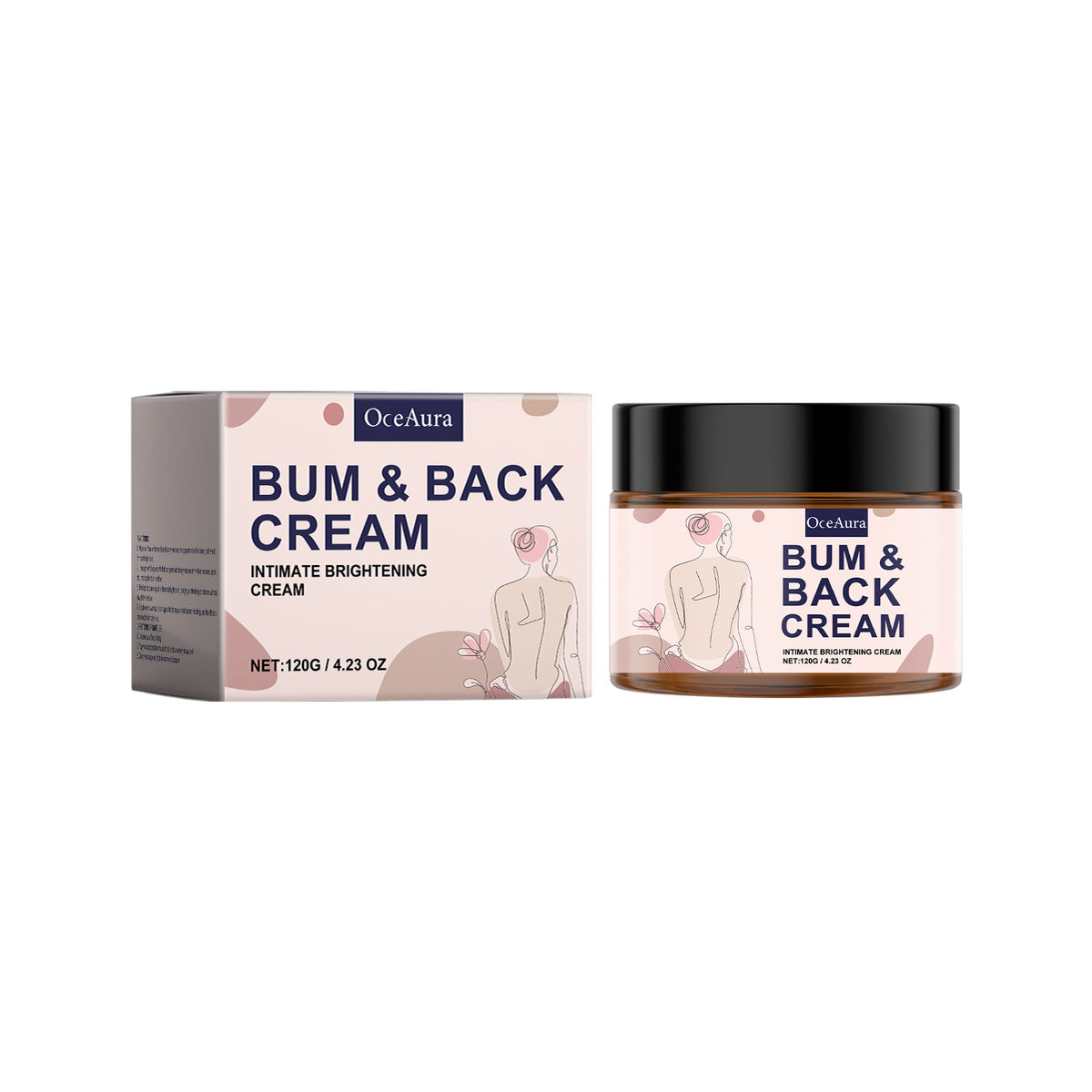 Nourishing Care Body Skin Uniform Color Hip Back Hydrating