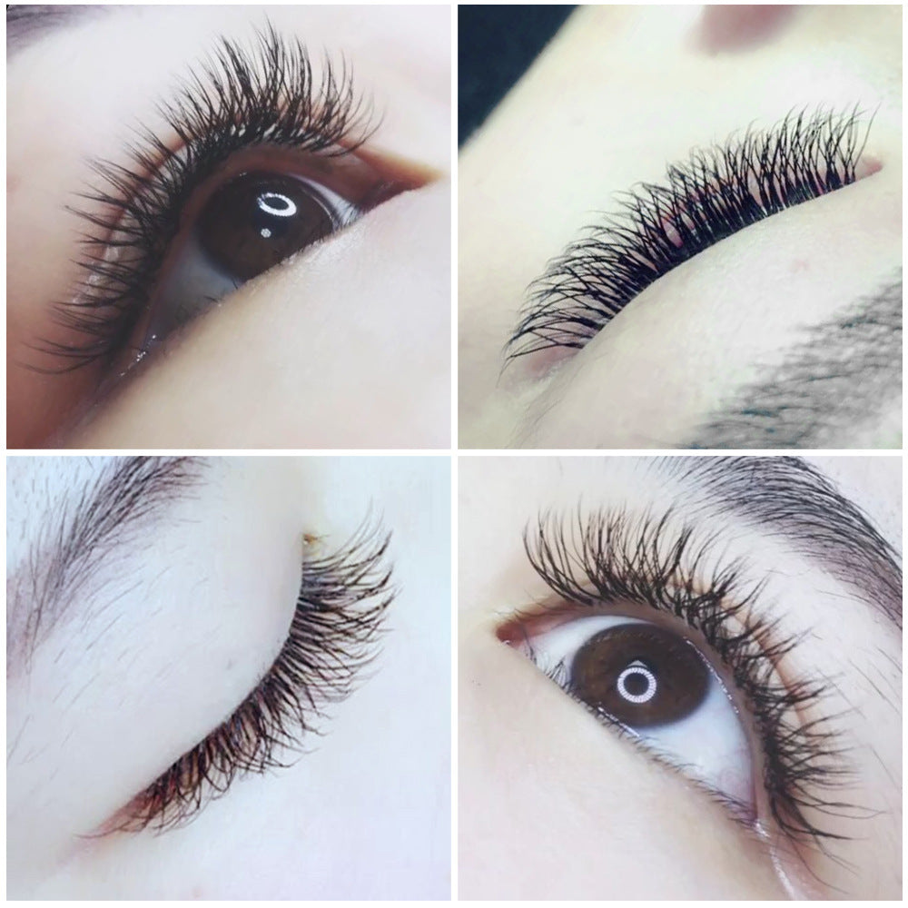 Natural Mesh Woven False Eyelashes - Thick, Light, Reusable for Makeup