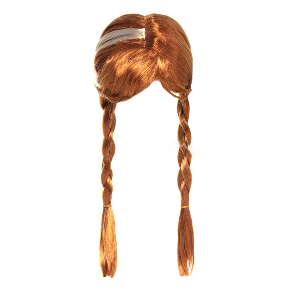 Halloween Masquerade Headdress Wave Synthetic Wig for Costume