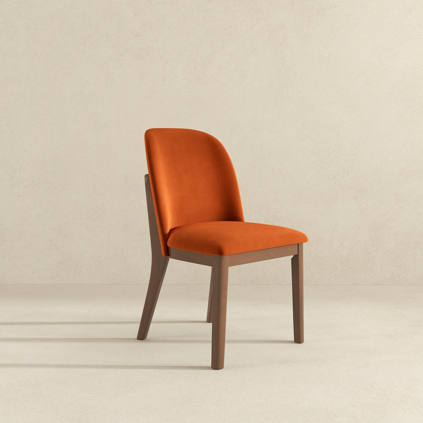 New Design Dining Kitchen Mid-Century Modern Chairs With Wood Legs