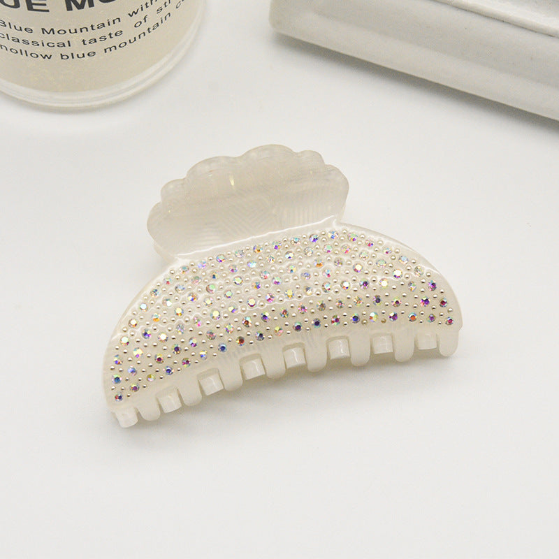 Crystal Acrylic Hairpin - Korean Style Women's Hair Clip