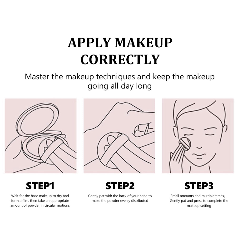 Makeup Contour Powder with Oil Control & Long-Lasting Fixing Powder - 5g, 10g, 15g Variants