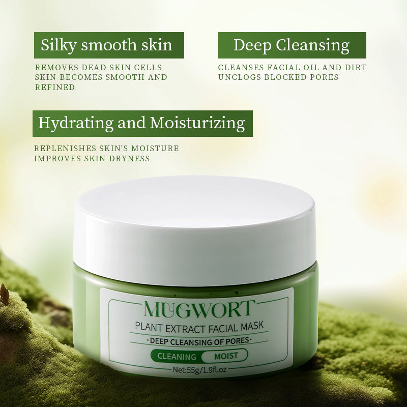 Artemisia Extract Face Mask 55g for Skin Care & Detoxification