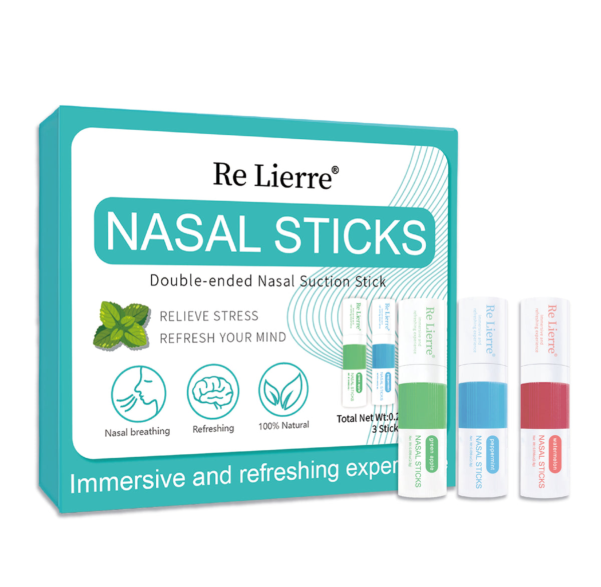 3-in-1 Nasal Bar - Cyan